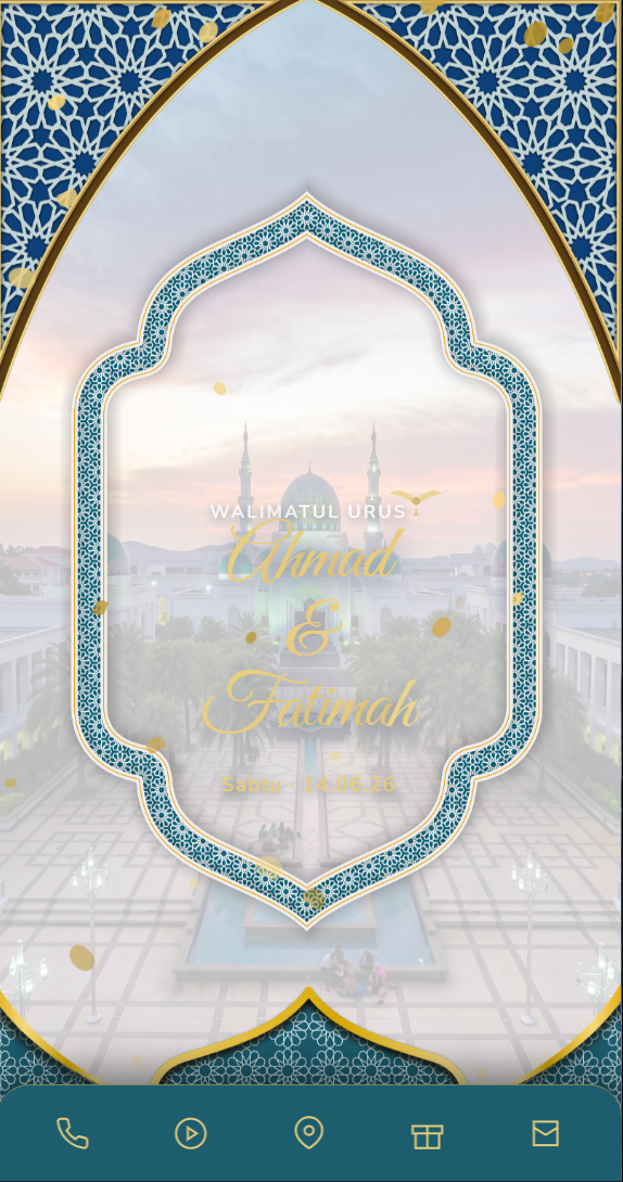 Midnight Gold Elegance